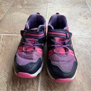 Kids' Pink and Purple Stride Rite Sneakers Girls Size 12